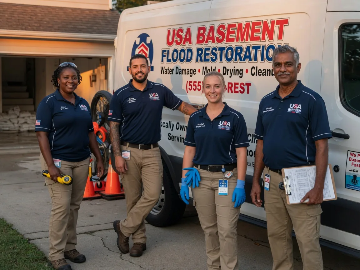 Basement Flood Cleanup company in Lindsay, TX