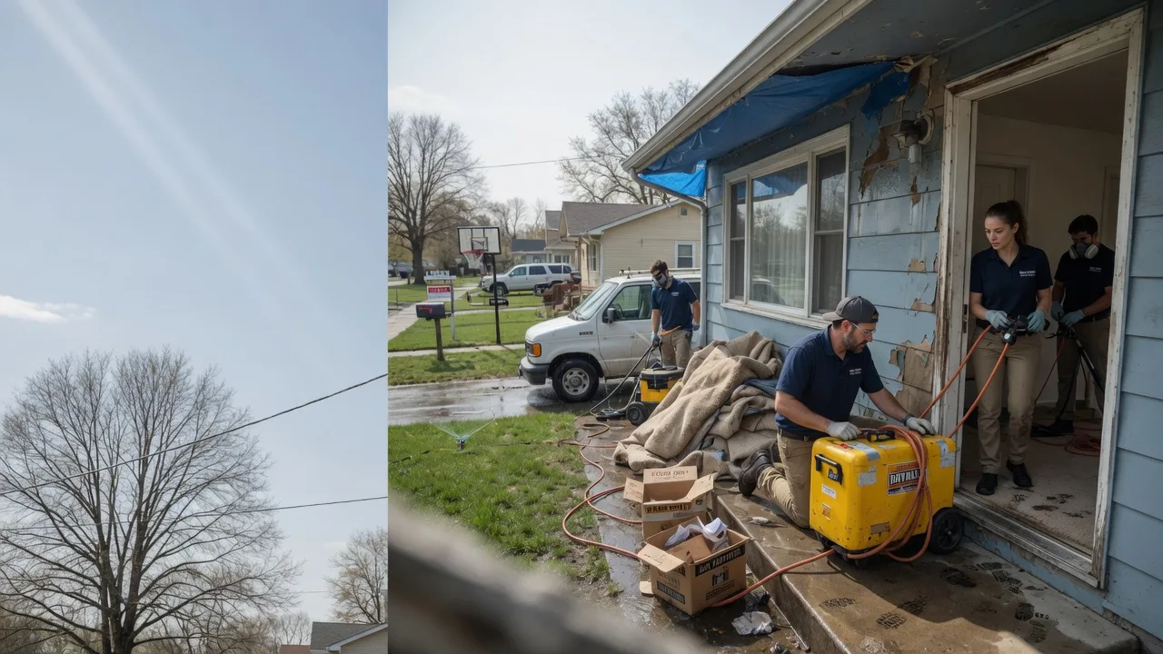 Basement Flood Cleanup in Lindsay, TX near me
